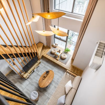 上驛 · 奢享4K影音loft大床房+90寸巨幕帶會員+全身鏡 墨景飯店（重慶觀音橋店）優惠