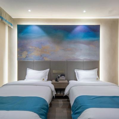 普通標準間（無窗） 海邸優舍精品飯店（青島五四廣場奧帆中心店）優惠