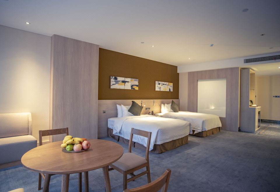 雅致双床房（超大空间+智能马桶）