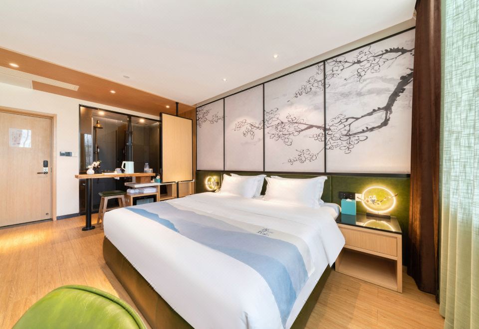 若水·廣場觀景大床房（乾濕分離+智能馬桶）