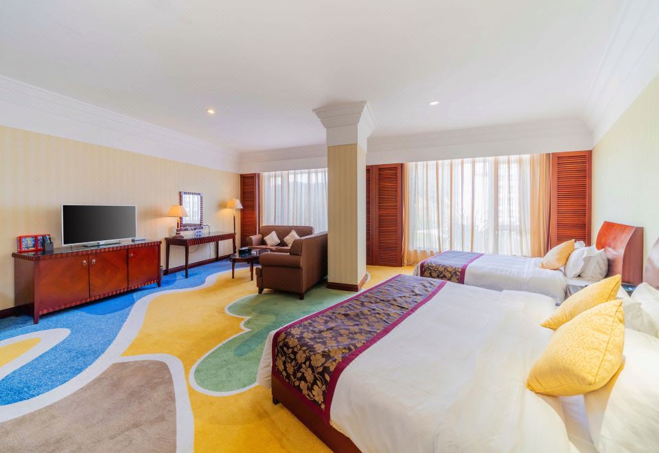 轻奢森林氧吧双床房