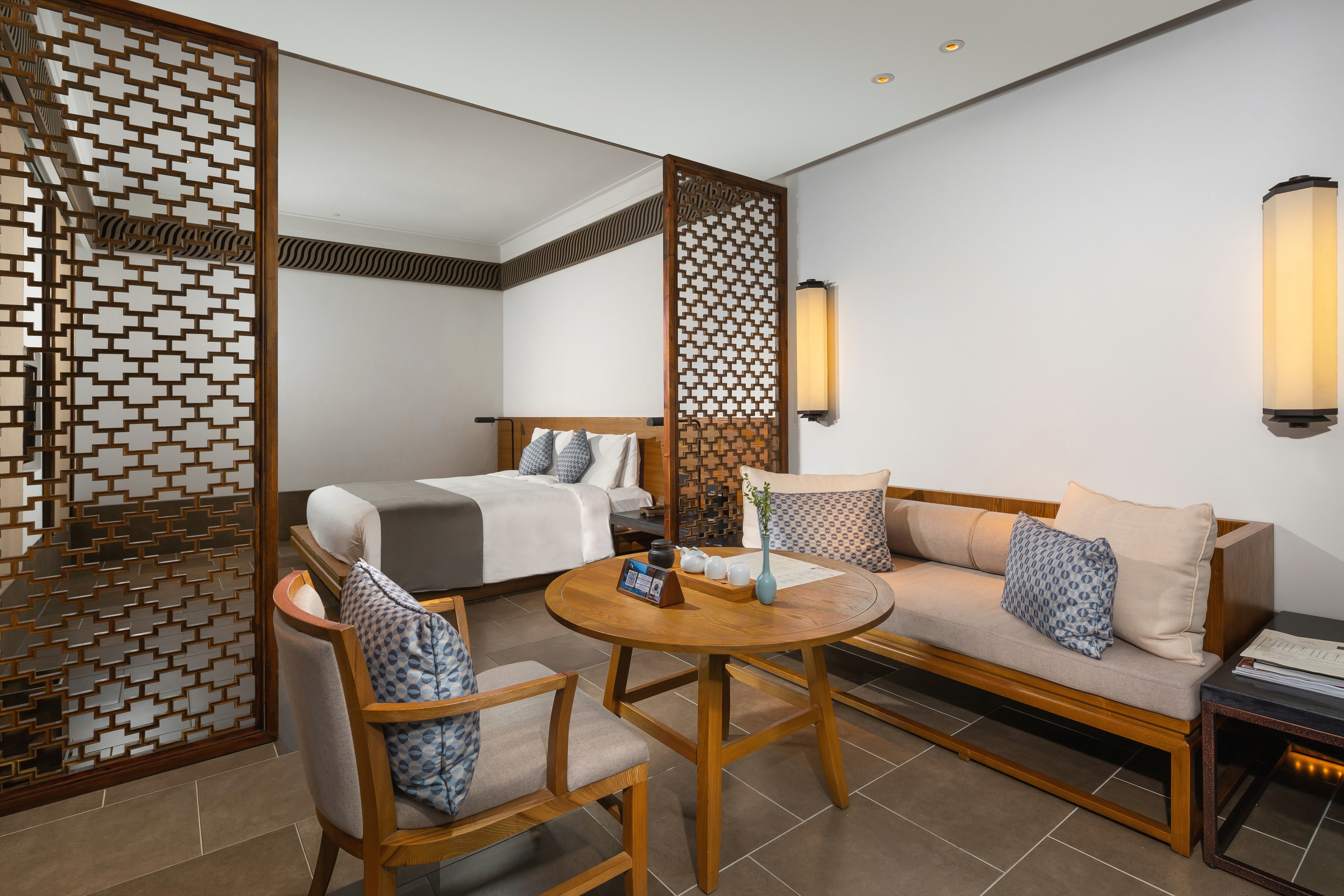 若耶阁大床房丨私享庭院