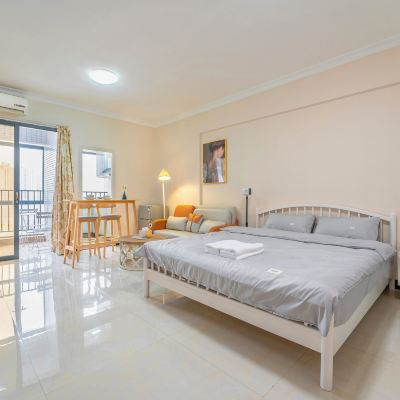 空系列觀影大床房 無銘小棧民宿（廣州縱橫廣場店）優惠