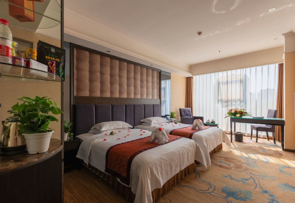 優選舒適丨雙床房 提供洗衣