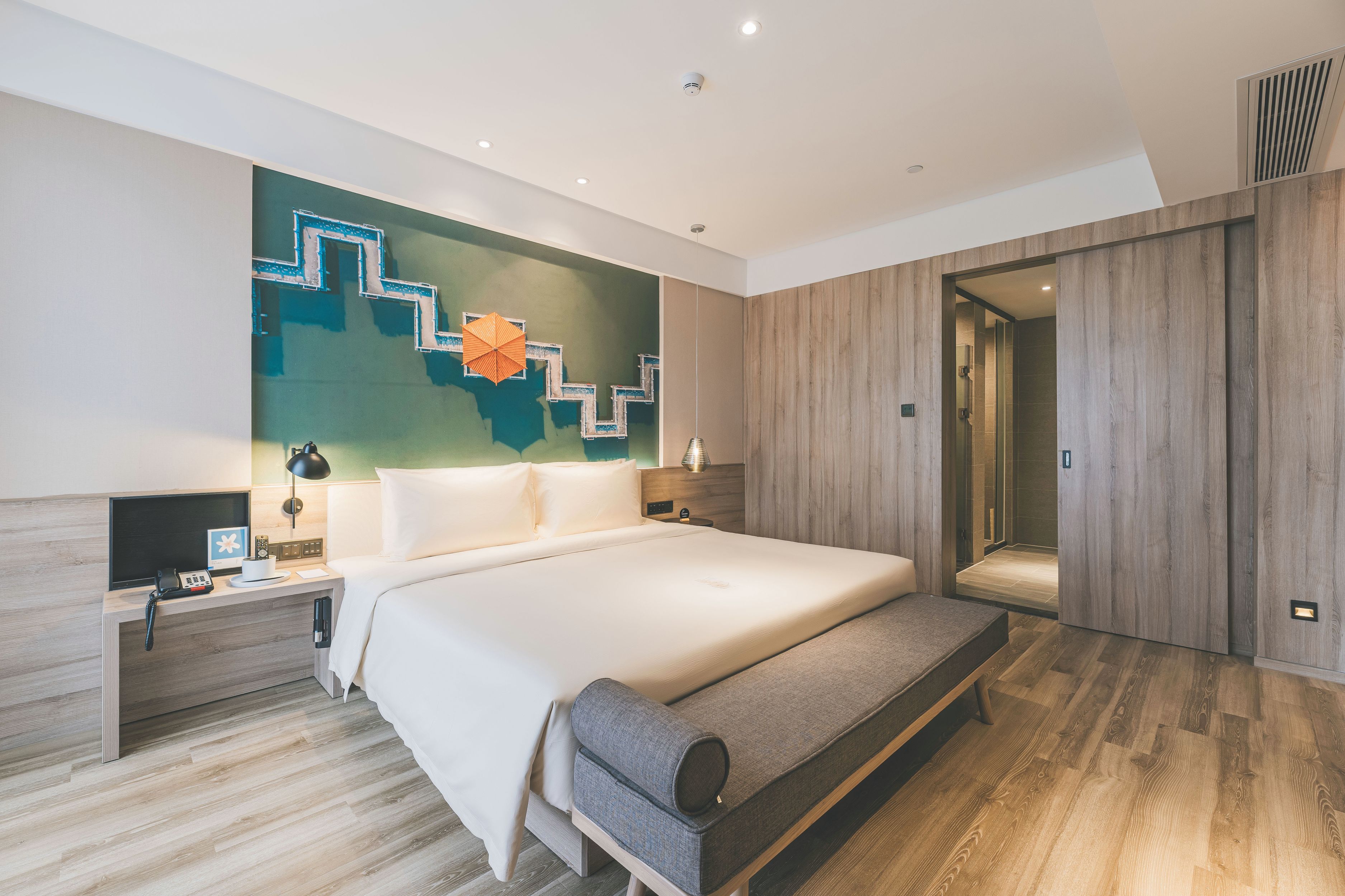 几木套房（亚朵星球深睡床垫+深睡枕+mini吧小冰箱）