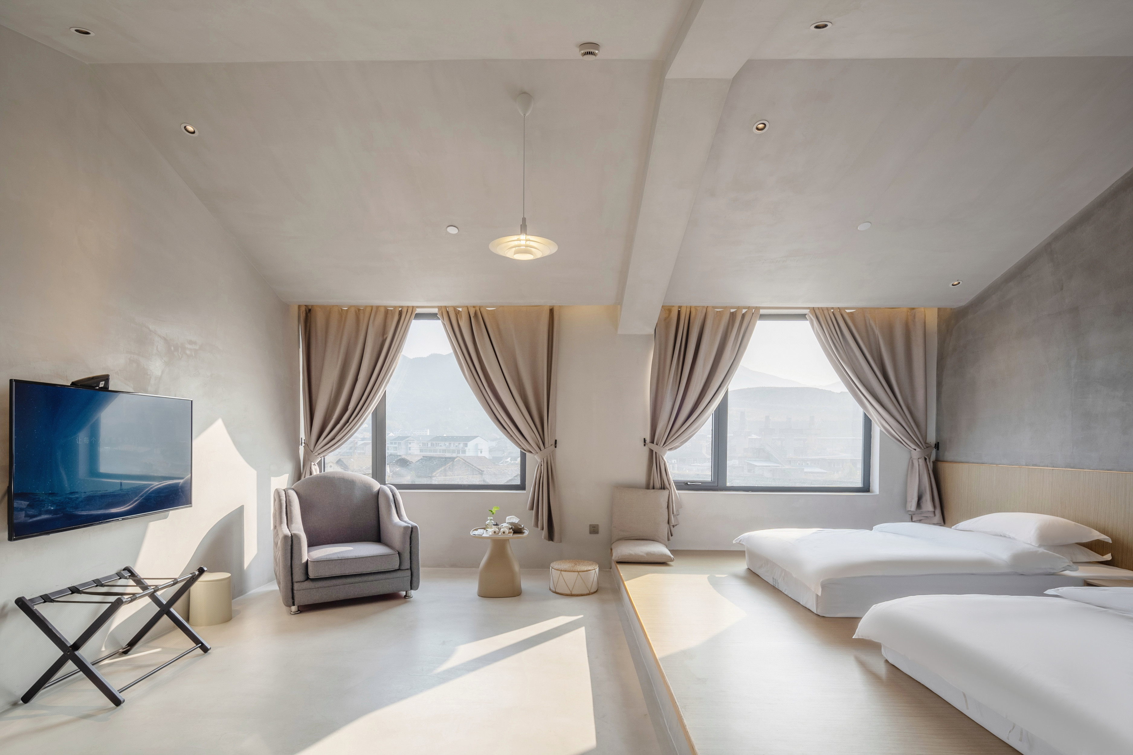 沐晨静谧双床套房