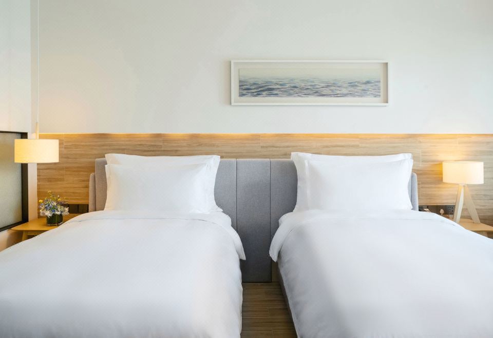 豪華海景雙床房