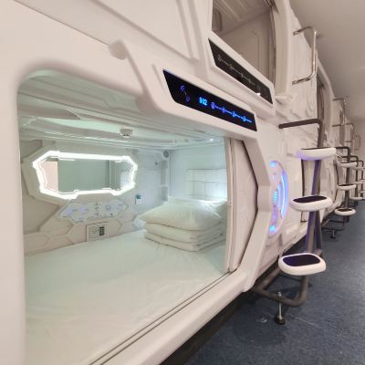 雙人艙（雙人床位）（公共衛浴） 青島海星機場飯店優惠