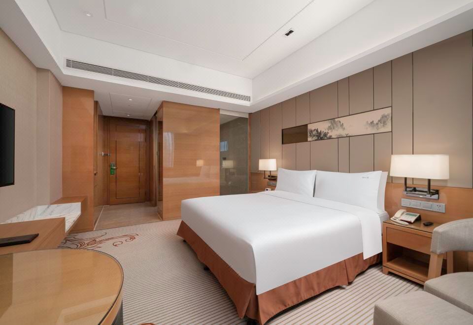 假日豪华大床房（享都市夜景）