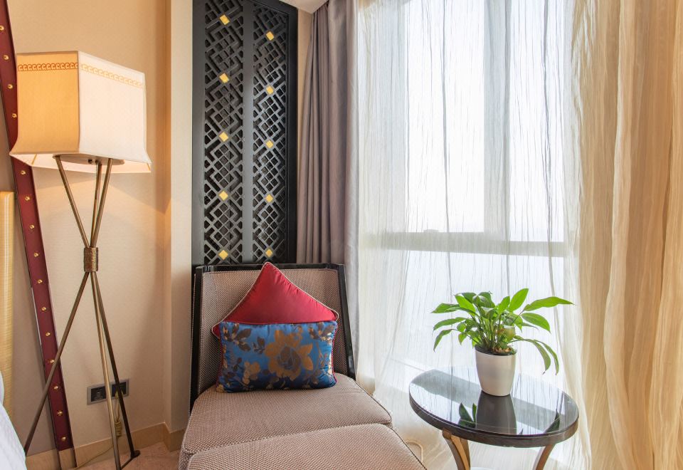 豪華雙床房（繁華街景+深睡床墊+靜音加濕器）