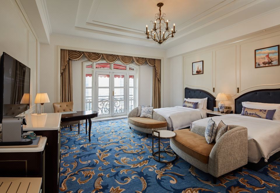 曦海海景雙床房