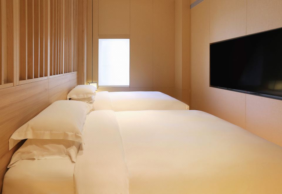 禅意家庭双床房（静谧禅意+可投屏+智能镜+零压床）