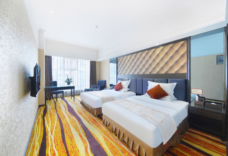 優選舒適丨雙床房 提供洗衣