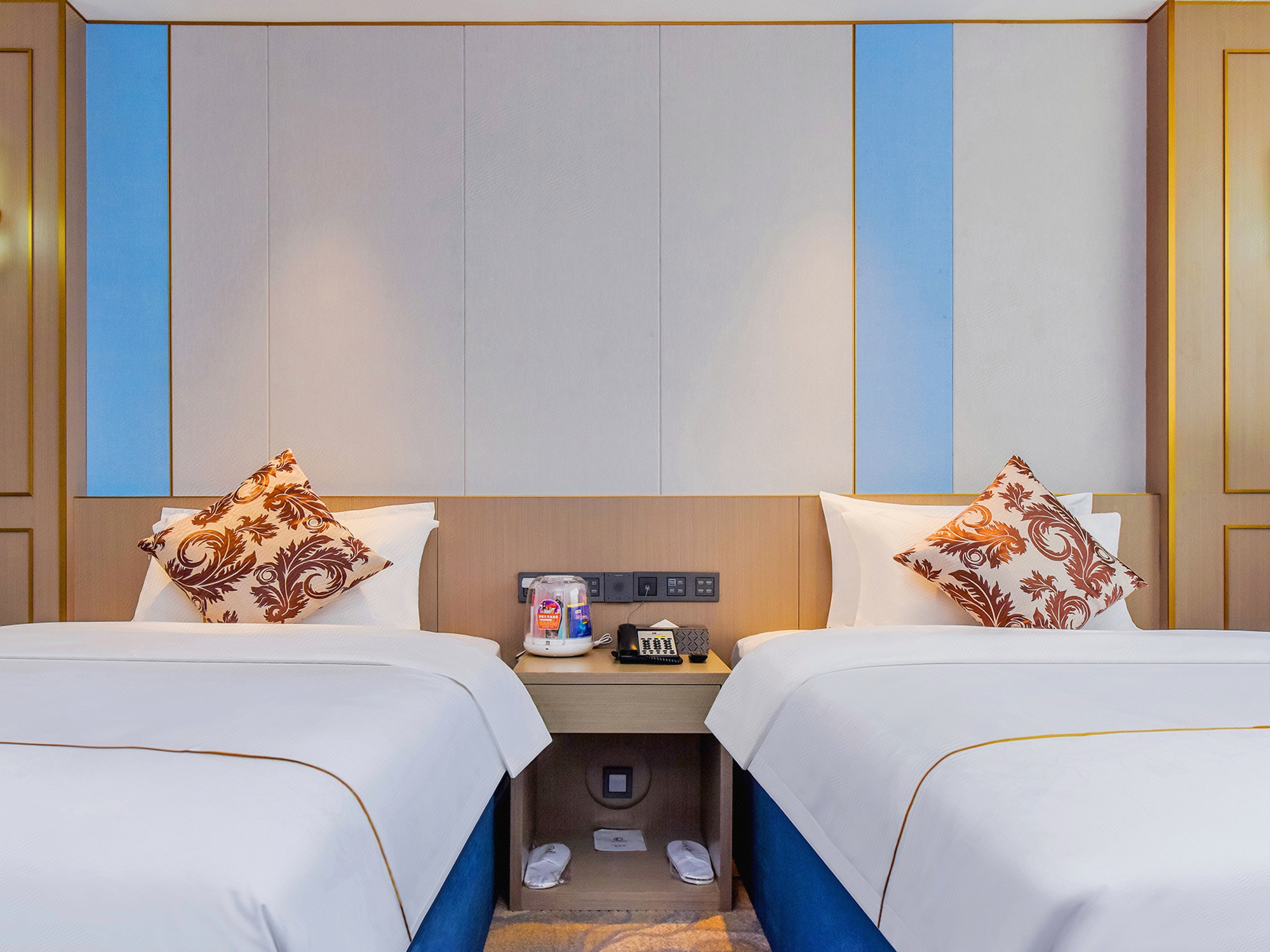 Calvin Hotel Guangzhou焕新智能双床房