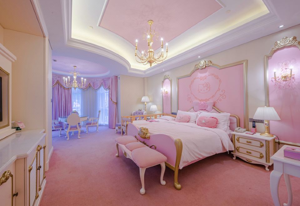 Hello Kitty主题高级豪华景观亲子房