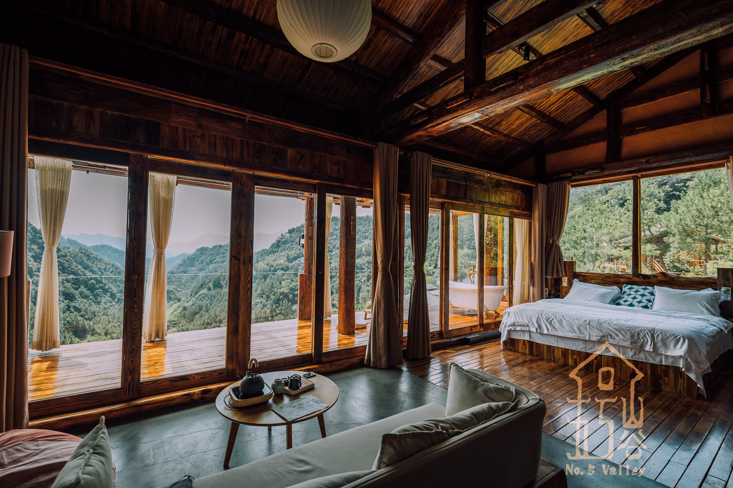 坐忘270度观景大床房