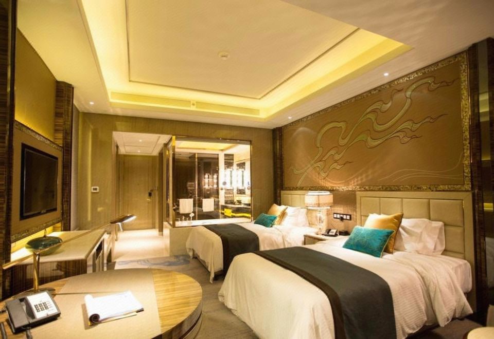 高级豪华双床房（悦享城景+妙梦深睡床垫）