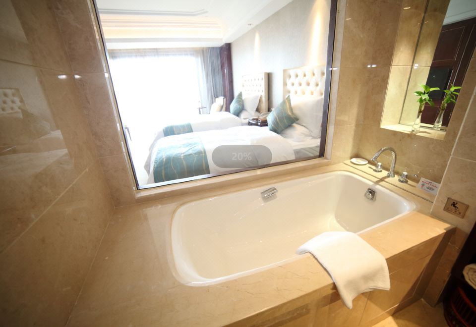 钱塘尊贵江景双床房—带阳台