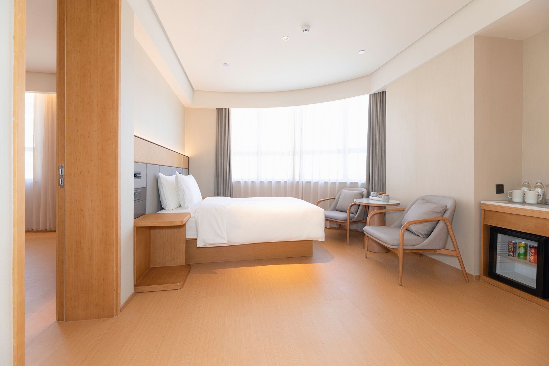 套房（65寸可投屏电视+金可儿床垫+智能马桶）