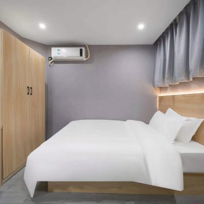 大床房 蘋果逸緻飯店（上海火車站店）優惠