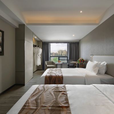 商務雙人房（高樓層+好視野） 漢永·瑞飯店（深圳機場店）優惠