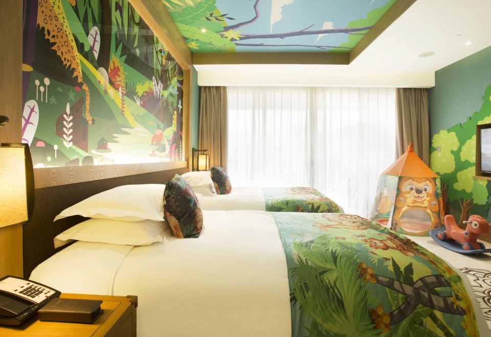 森林主題親子雙床房