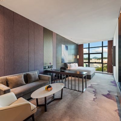 嘉賓大床房（獨立會客區—全景視野-私享Coffee機） 深圳坤宜美居飯店優惠