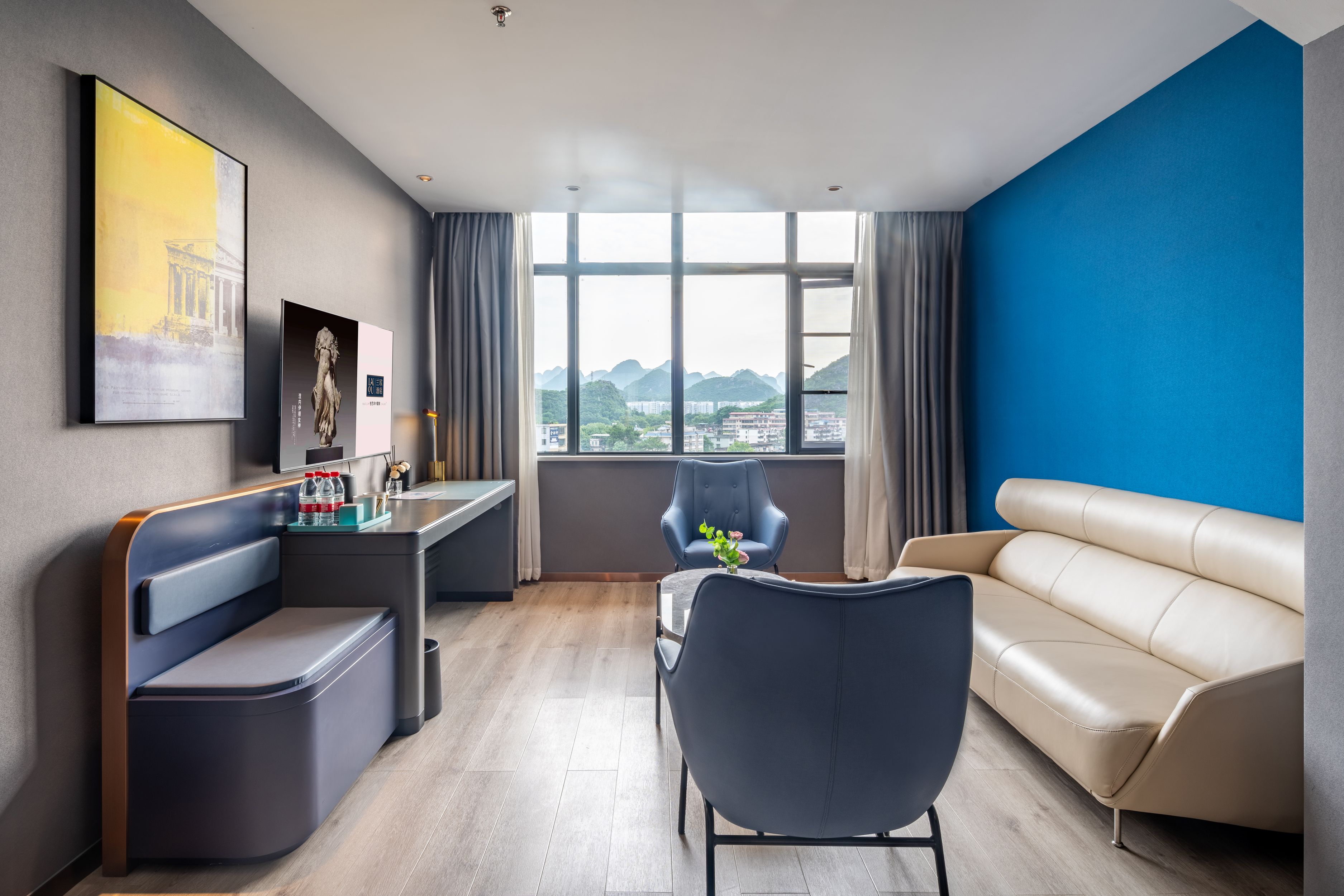 豪华loft智能家庭房丨麻将娱乐+会客茶室+上下楼层