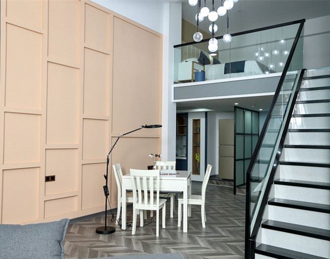 自由云·Loft家庭雙床大套房【洗衣機+小廚房+冰箱】