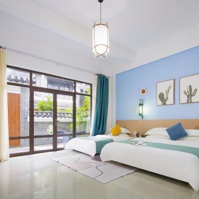 林間庭院親子房 蕉葉民宿（三亞免税城店）優惠