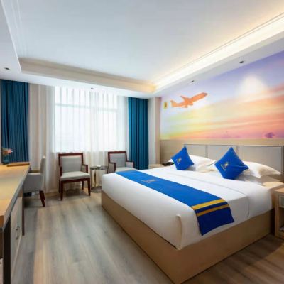 樂享旅途大床房（舒適床品+乾濕分離+採光透亮+街景） 速8精選飯店（恩施火車站站前廣場店）優惠