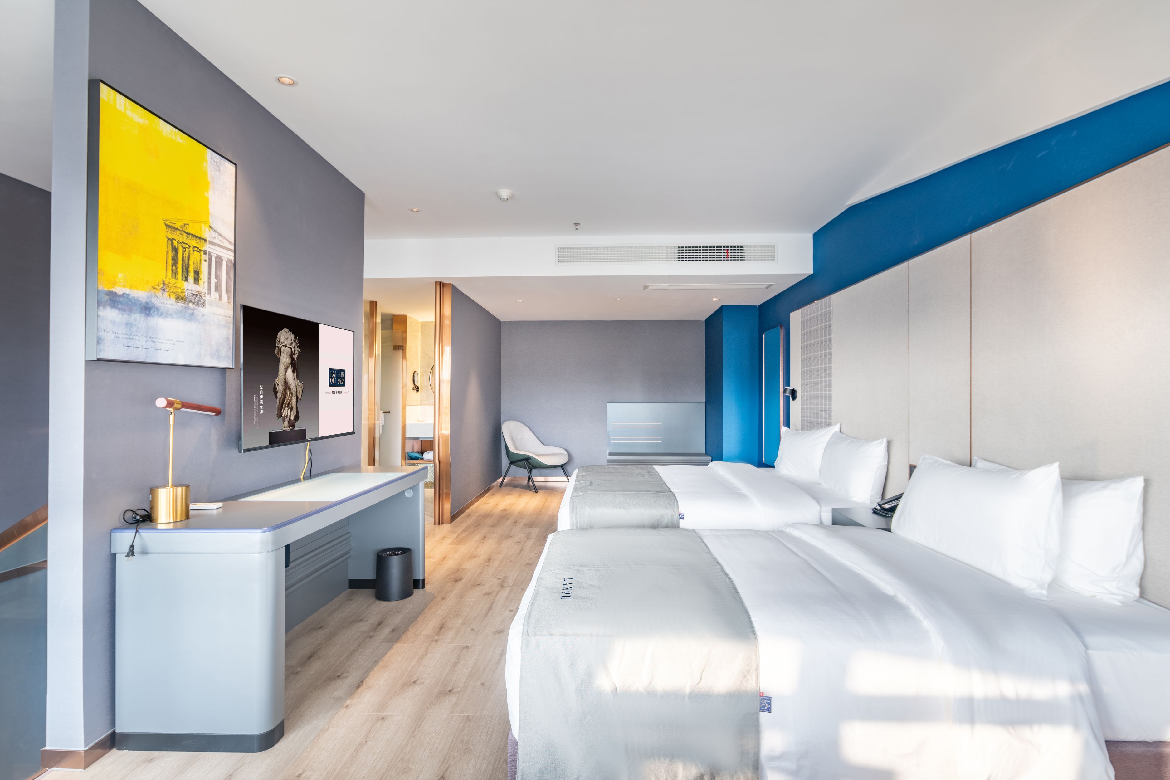 豪华loft智能家庭房丨麻将娱乐+会客茶室+上下楼层