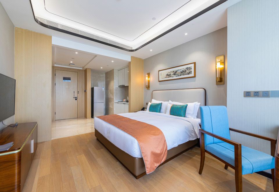 辰韵·栖园大床房|落地窗·金可儿床垫|