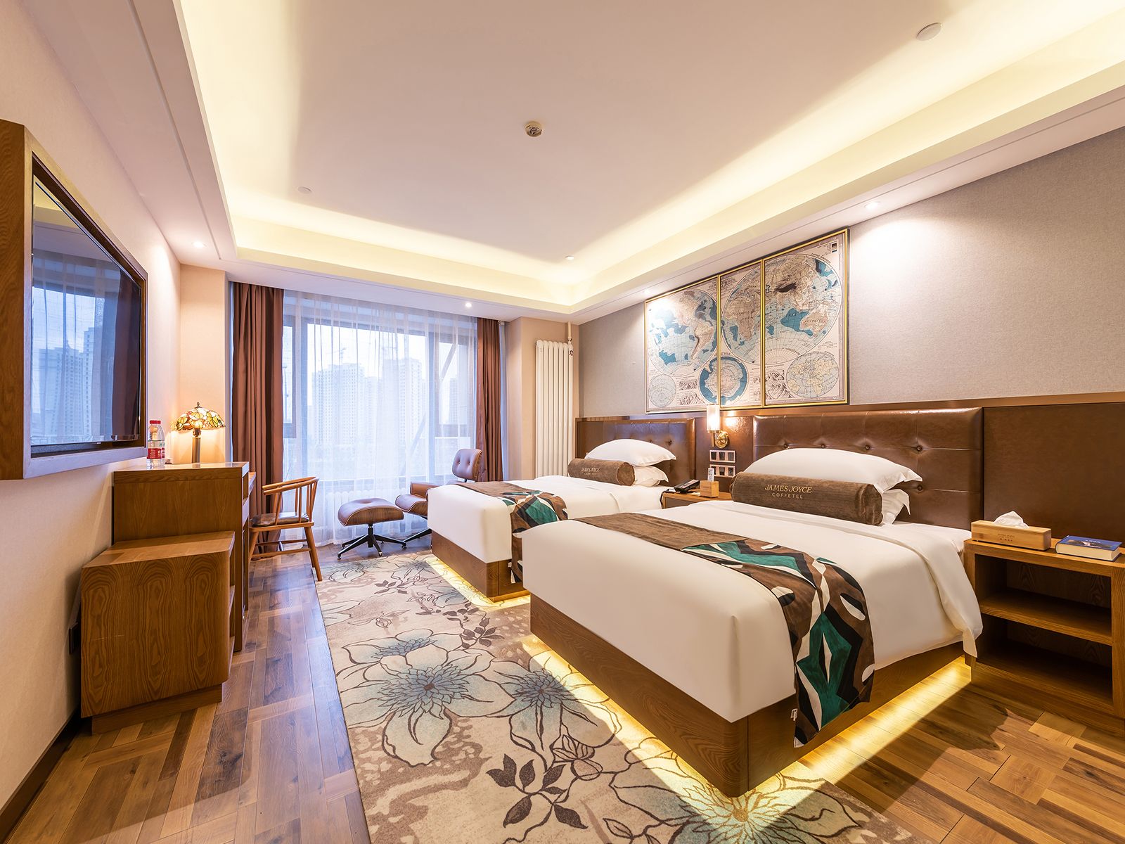 啡凡豪华双床房