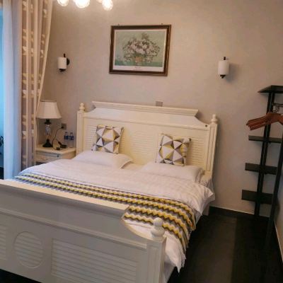 大床房（地暖） 海東曹家堡空港加州旅館優惠