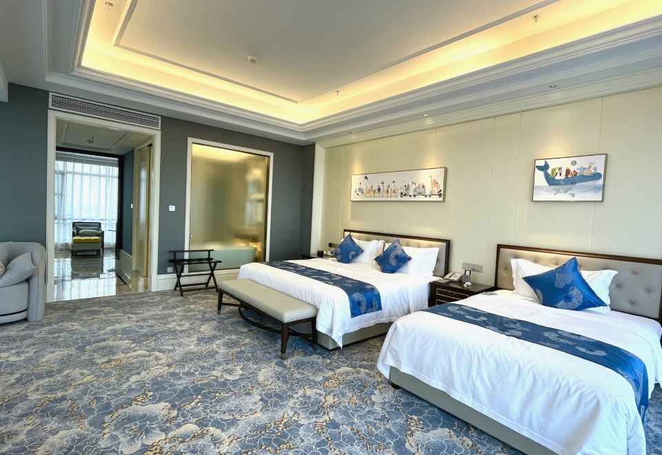 湖景亲子主题房