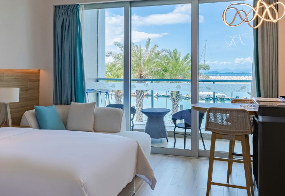 豪華海景雙床房