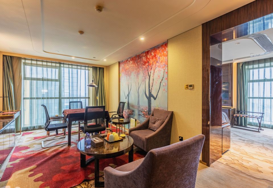 娱乐套房（麻将机+落地窗）