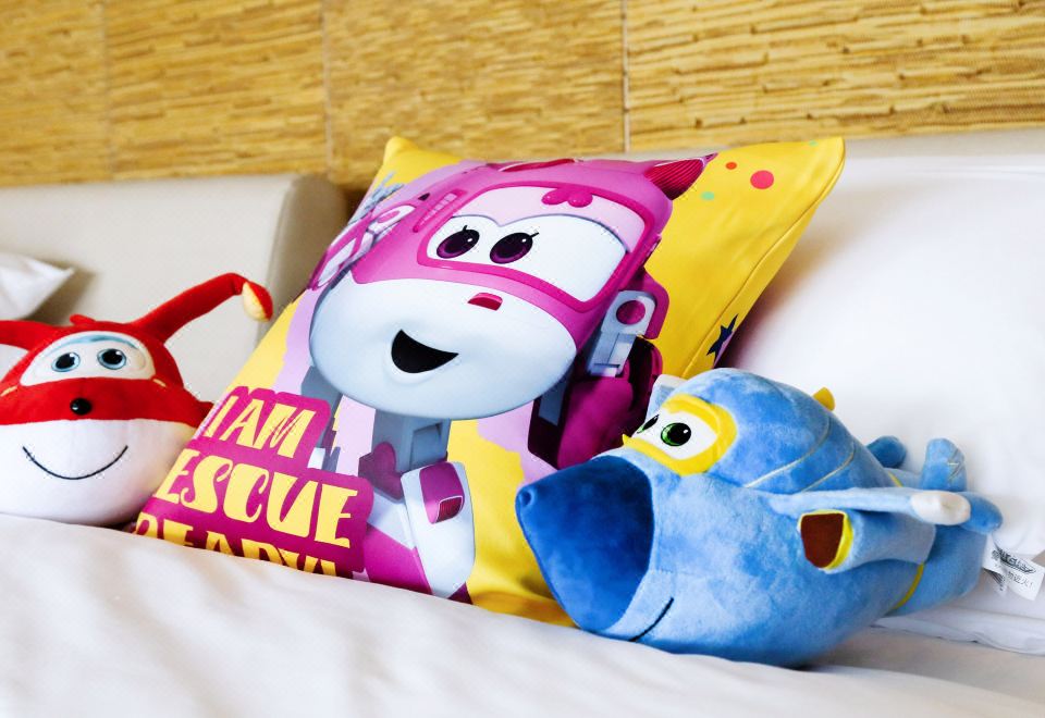 超級飛俠主題雙床房