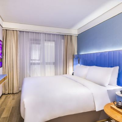 雅緻大床房（智能客控+電視投屏+深睡記憶枕） 北京廣渠門漫心飯店優惠