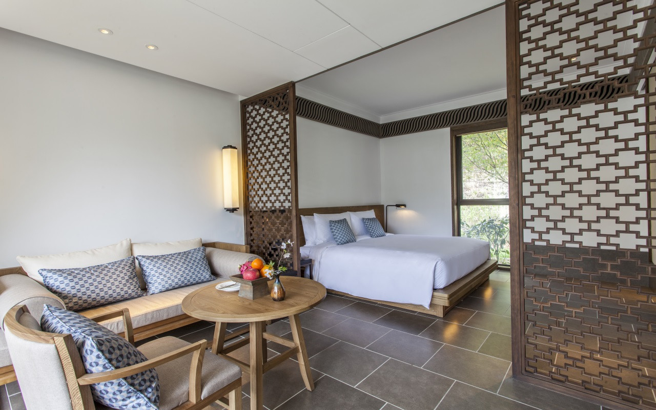 若耶阁大床房丨私享庭院