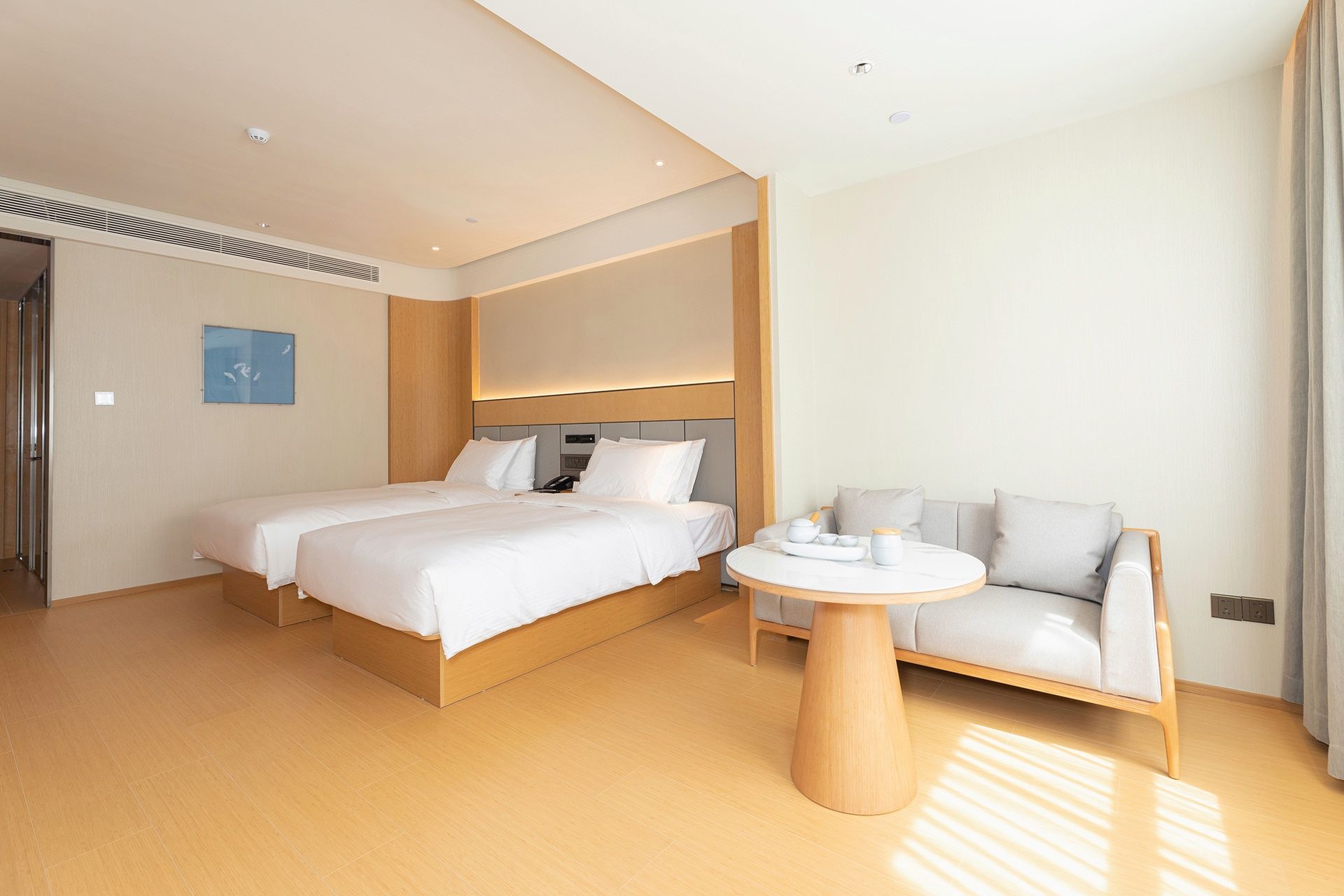 商务双床房（可投屏65寸电视+金可儿床垫+智能马桶）