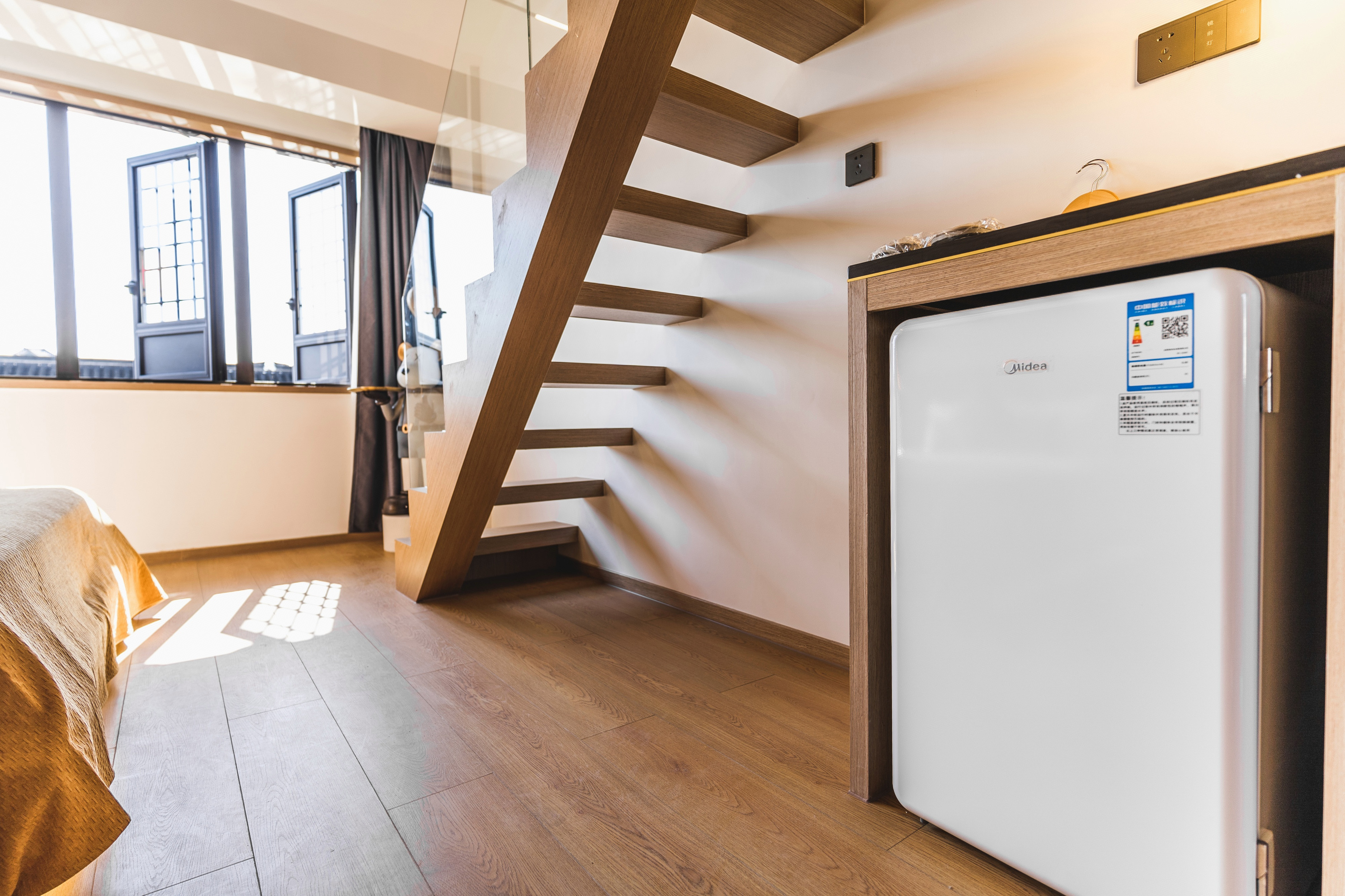 玉带河景LOFT家庭套房