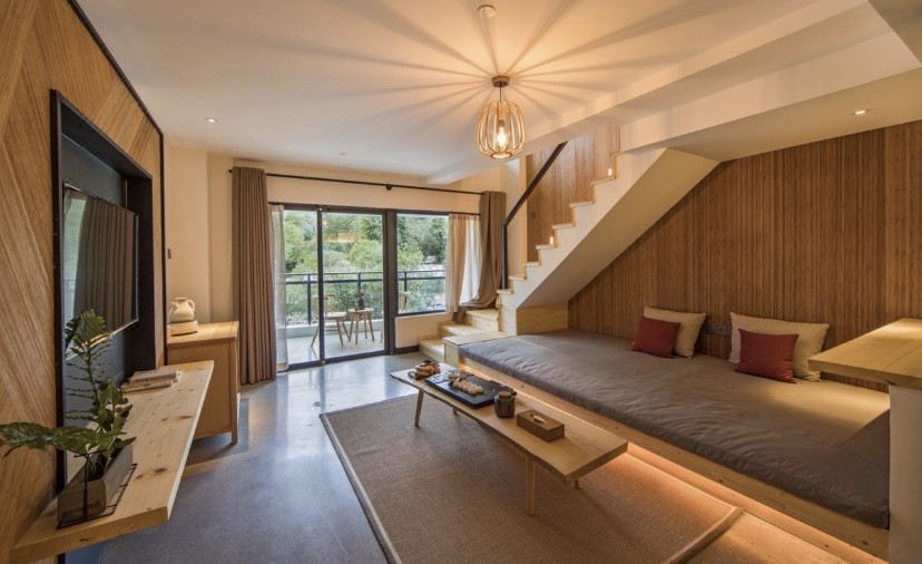 Jiulongwan ResortDuplex Family Friendly Room