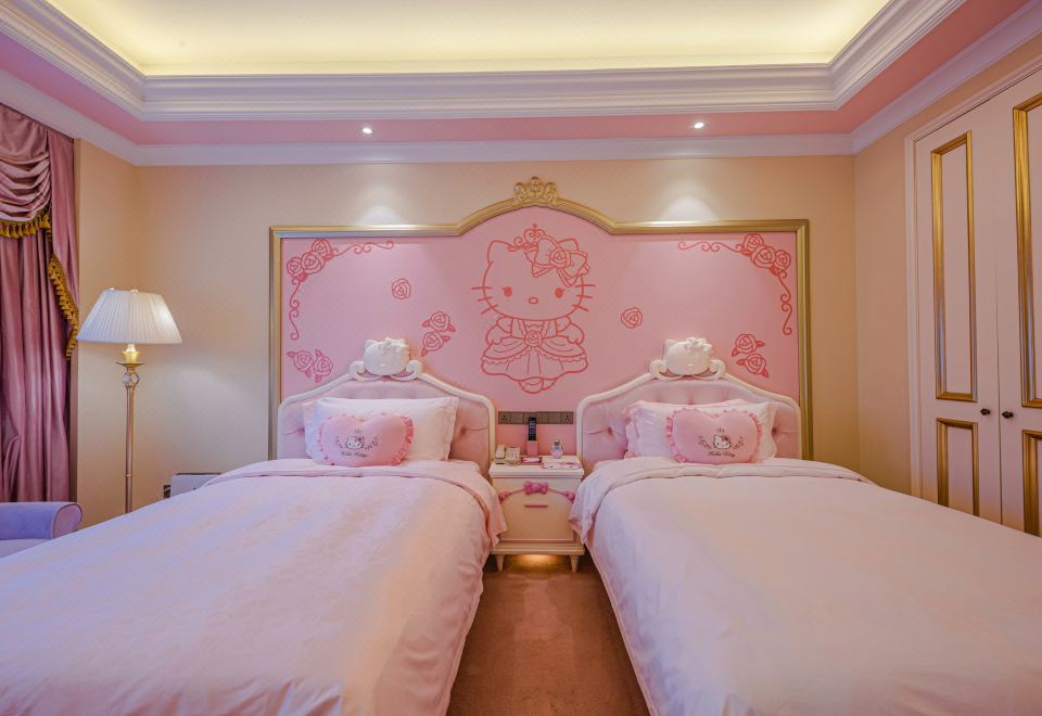 Hello Kitty主题豪华景观双床房