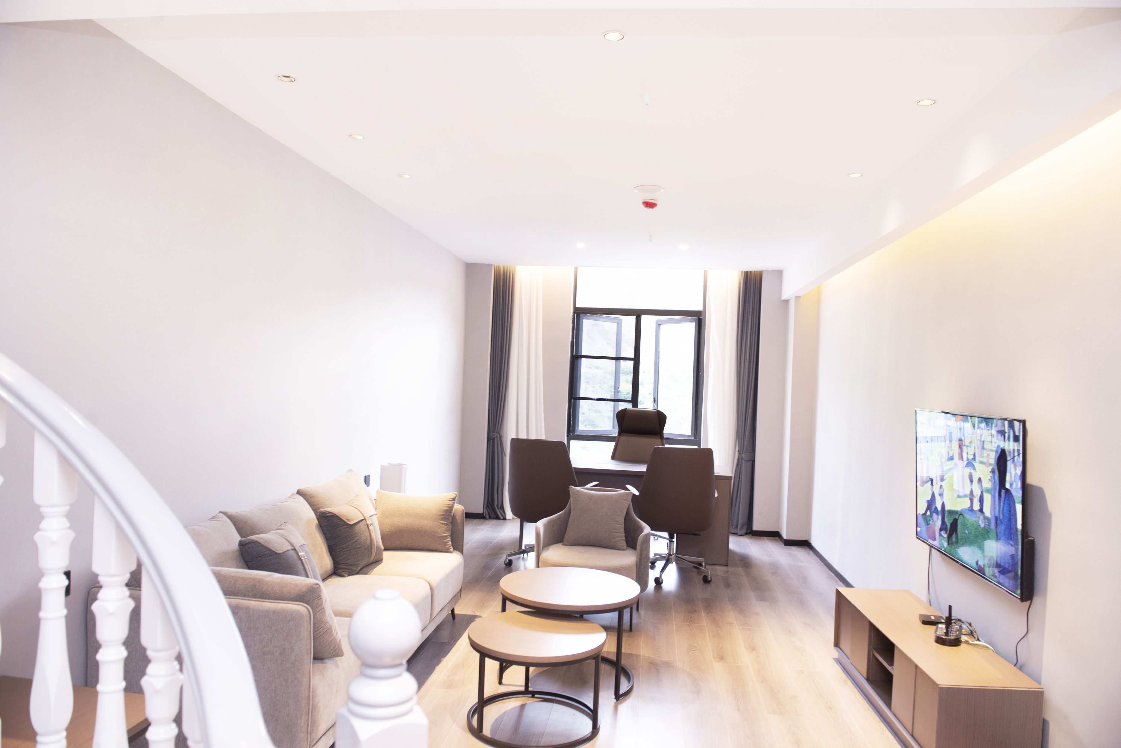 江景跃层大床房（智能加湿器+品质床品+乾湿分离）