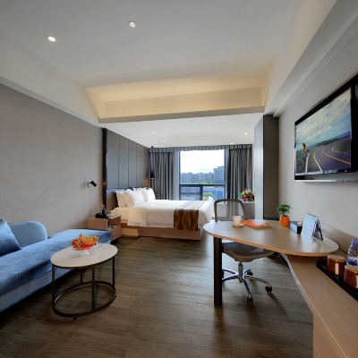 行政大床房（帶浴缸+高樓層+好視野） 漢永·瑞飯店（深圳機場店）優惠