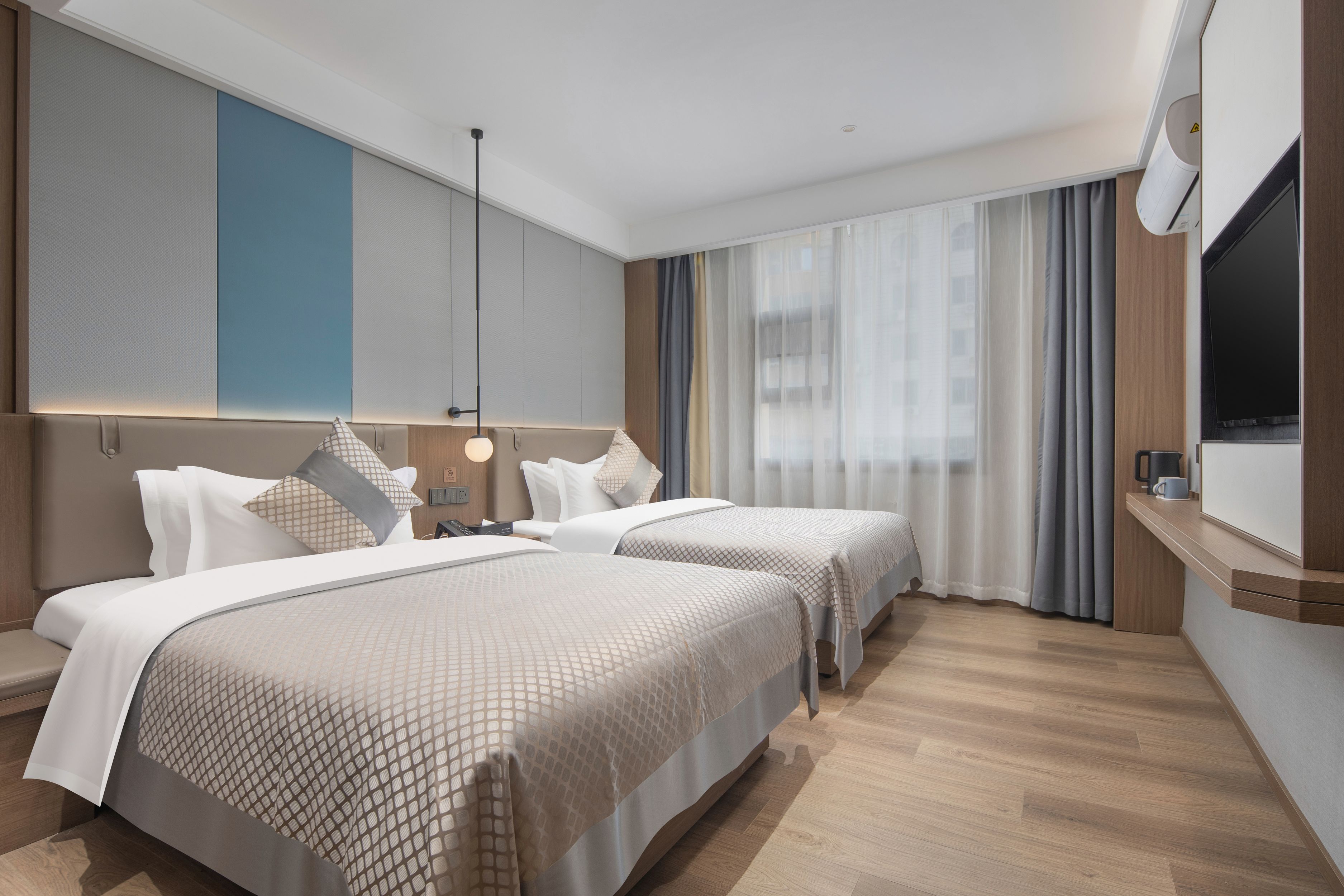 豪华娱乐双床房