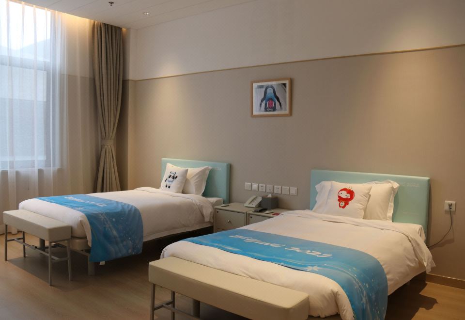 Bejing Yanqing Alpine Skiing Resort HotelAthlete Room With 2 Beds