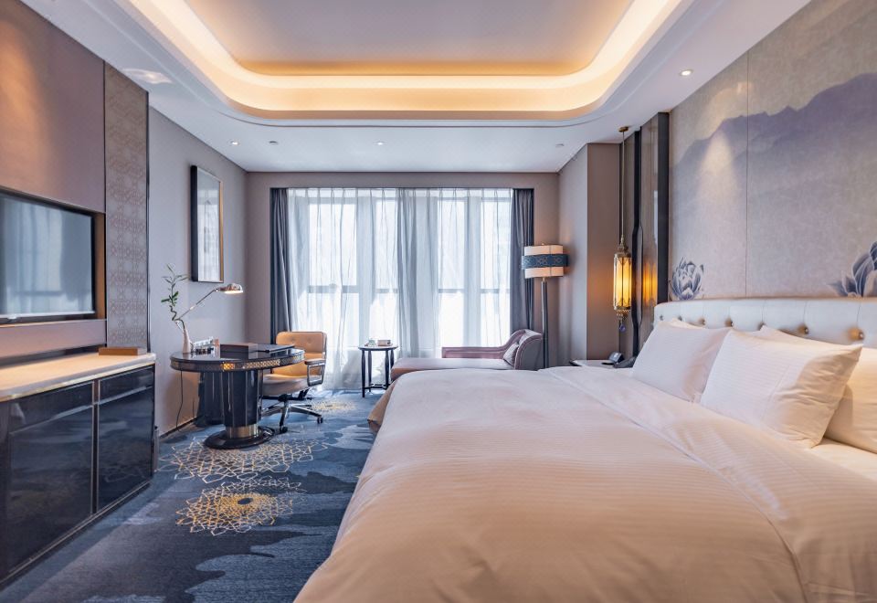 行政豪华大床房（深睡床垫+高层通透采光+加湿器）